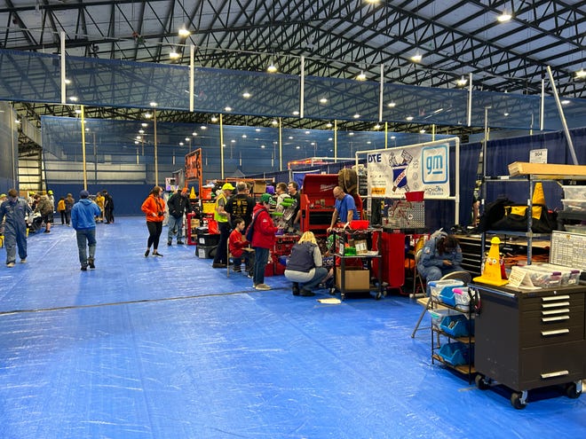 The FIRST robotics competition brought in 40 high school teams from across the state to LSSU for the regional contest taking place on March 24 and 25.