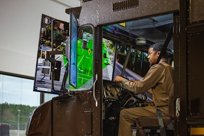 UPS driving simulator
