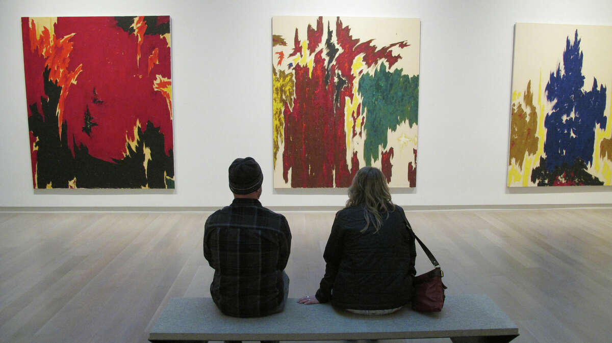 Paintings that artist Clyfford Still made in the decade before his death in 1980, shown at The Clyfford Still Museum in Denver, Colorado. The unique museum holds the vast majority of the artist's work in a single location.